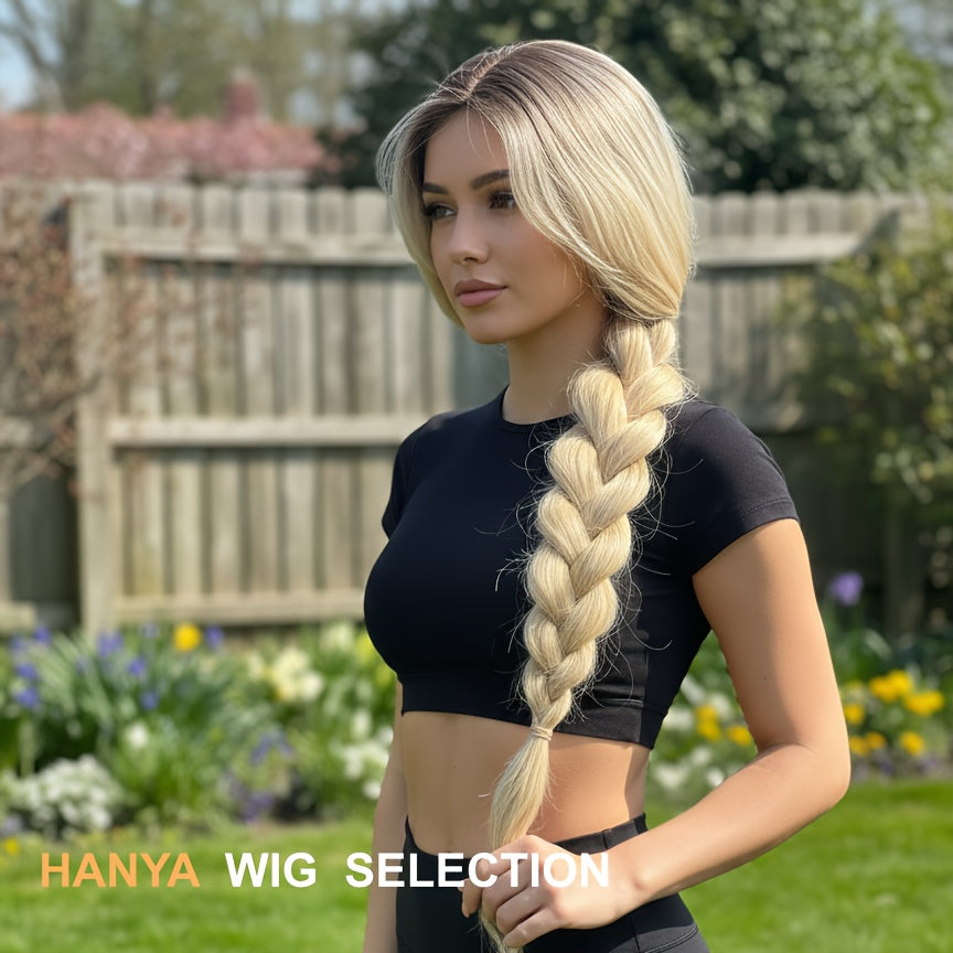 Stunning Lace Front Wig with Blonde Ombre - Beautifully Hue, Appearance, Affordable Price, Long-Lasting Quality, Ideal for Daily Wear And Special Events