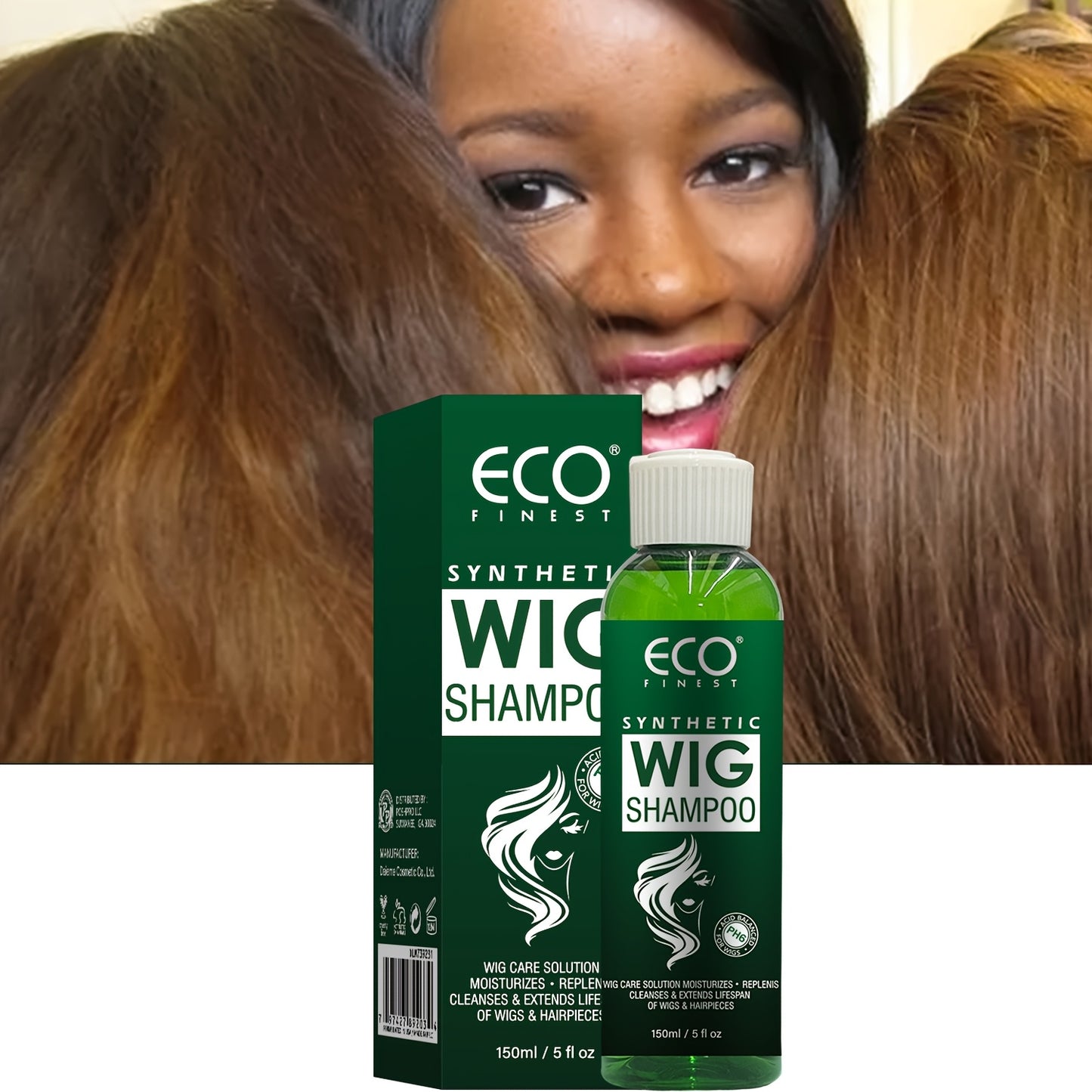 5.07oz Premium Wig Care Set - Professional Formula, Smooth Hair, Clean & Moisturize in One Step, Keep Wigs Shiny & Radiant All The Time!
