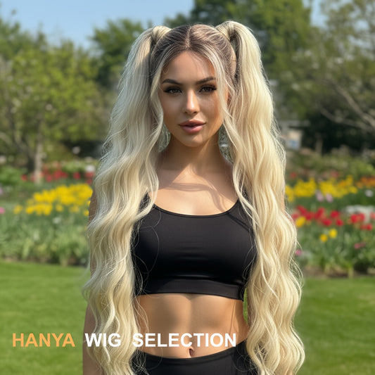Stunning Lace Front Wig with Blonde Ombre - Beautifully Hue, Appearance, Affordable Price, Long-Lasting Quality, Ideal for Daily Wear And Special Events
