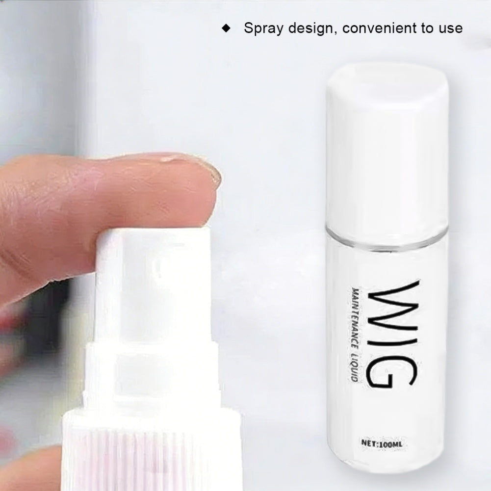 Spray Type No Wash Wig Care Liquid | Daily Wig Care Supple Nutrition Liquid, Wash Free Essential Oil Doll Conditioner Spray