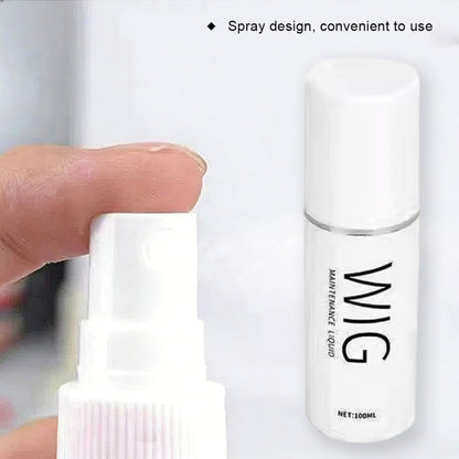 Spray Type No Wash Wig Care Liquid | Daily Wig Care Supple Nutrition Liquid, Wash Free Essential Oil Doll Conditioner Spray