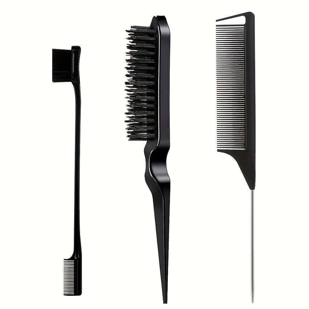 23-Inch Canvas Block Wig Head, Tripod Wig Stand with Head, Mannequin Head for Wigs, T-Pins, And Bristle Brush
