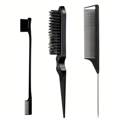 23-Inch Canvas Block Wig Head, Tripod Wig Stand with Head, Mannequin Head for Wigs, T-Pins, And Bristle Brush
