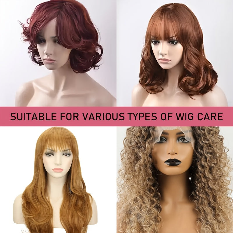 5.07oz Rozino 2-in-1 Wig Shampoo and Conditioner, Gentle Formula for Delicate Fibers, Keeps Your Hair Looking as Beautiful as the Day You Got It, Scalp Care, Wig Maintenance, Nongreasy Formula, Lightweight Shampoo, Glycerin Enriched, Moisturizing