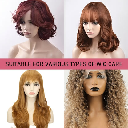 5.07oz Rozino 2-in-1 Wig Shampoo and Conditioner, Gentle Formula for Delicate Fibers, Keeps Your Hair Looking as Beautiful as the Day You Got It, Scalp Care, Wig Maintenance, Nongreasy Formula, Lightweight Shampoo, Glycerin Enriched, Moisturizing